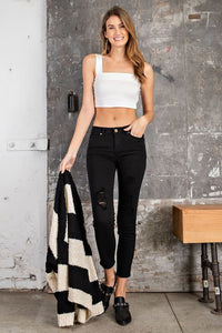 Solid Crop Top