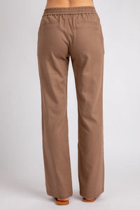 Solid Linen Pants
