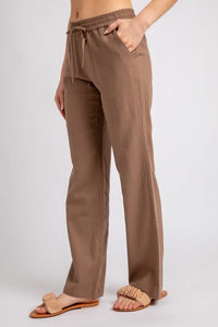 Solid Linen Pants