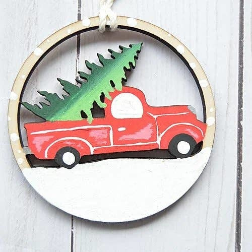 Vintage Truck Ornament