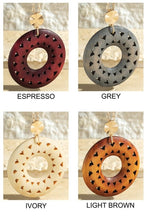 Load image into Gallery viewer, Wood Circle Pendant Necklace

